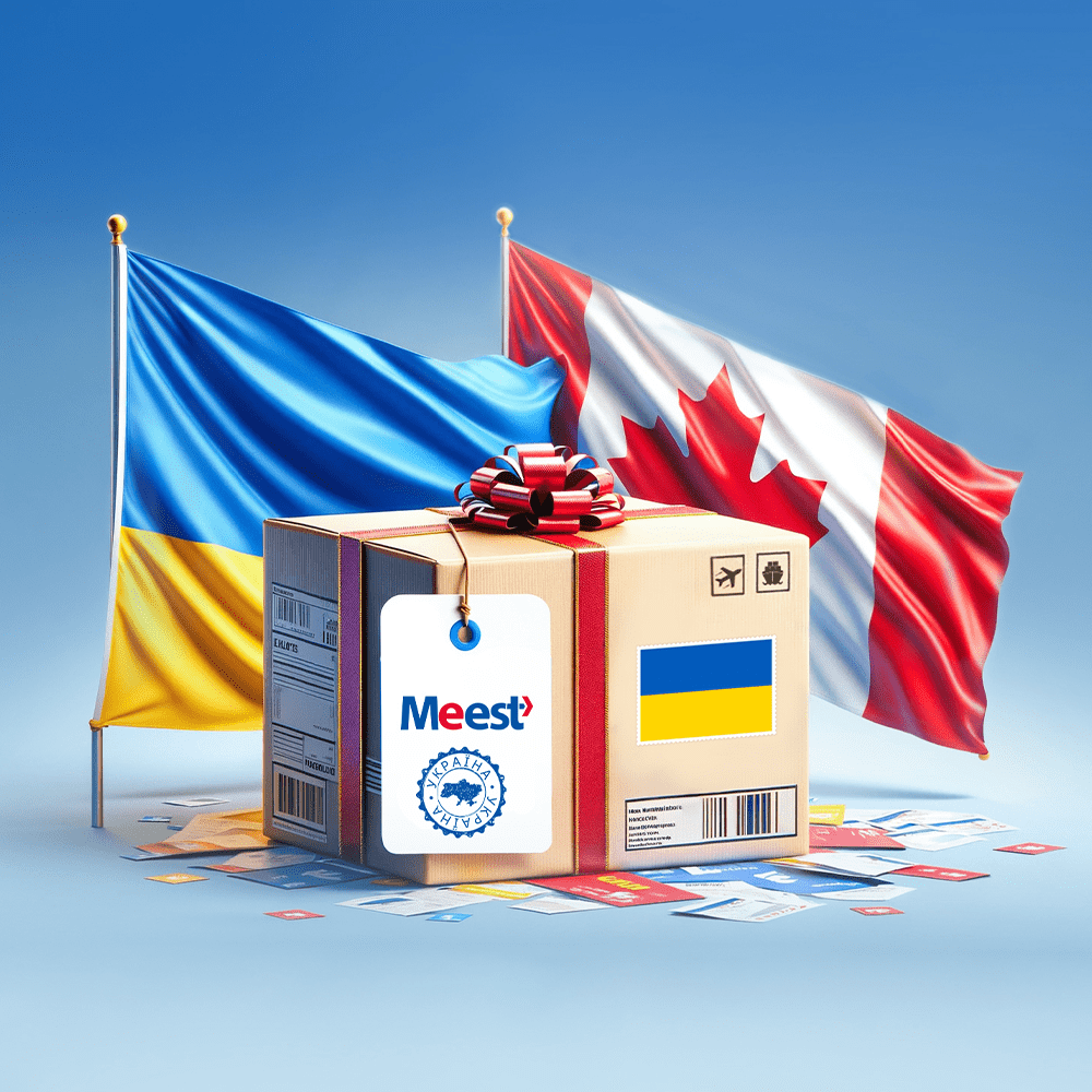 Sending packages from Ukraine to Canada is much cheaper