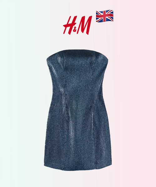 Сукня у кольоровому металіку H&M