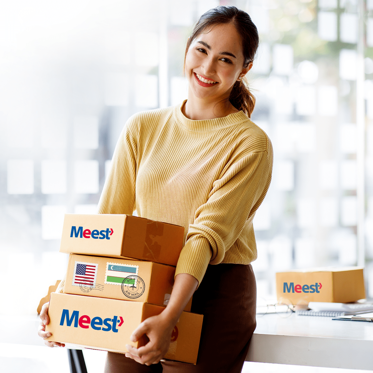 Register at Meest Portal and get a 10% discount for the first parcel shipment to Kazakhstan or Uzbekistan